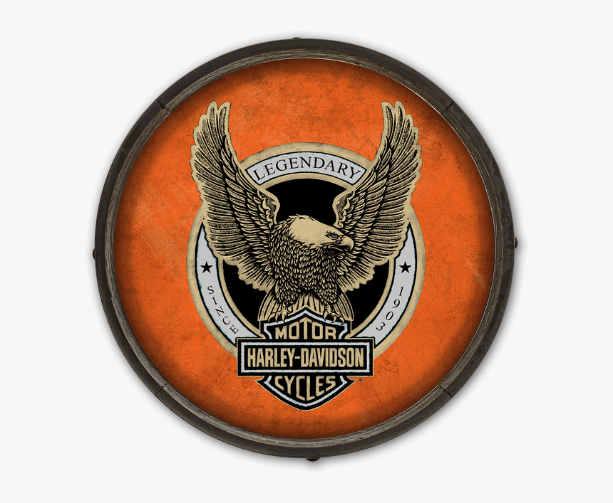 Logo Harley Davidson Background, HD Png Download