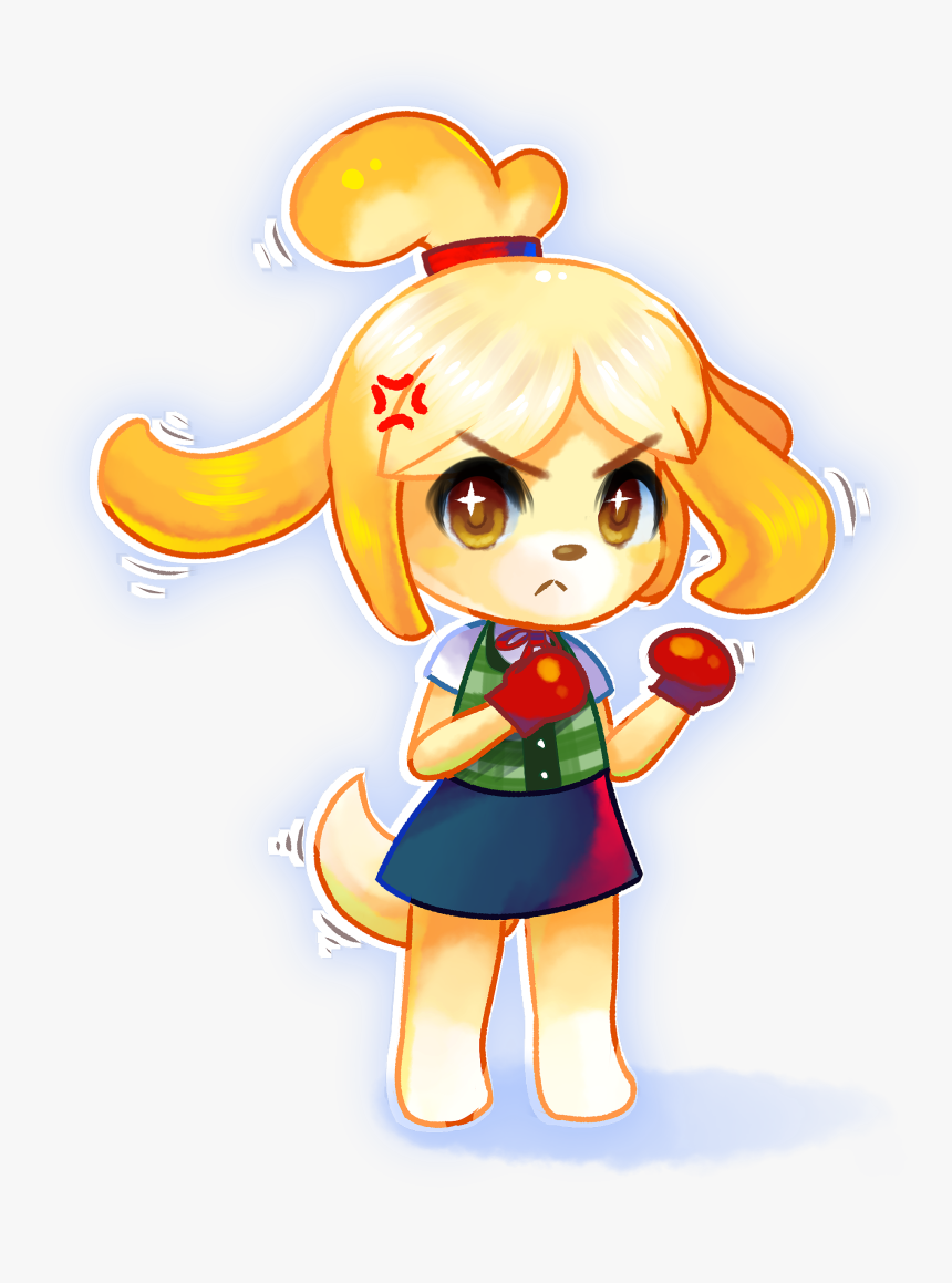 Animal Crossing Isabelle Angry, HD Png Download
