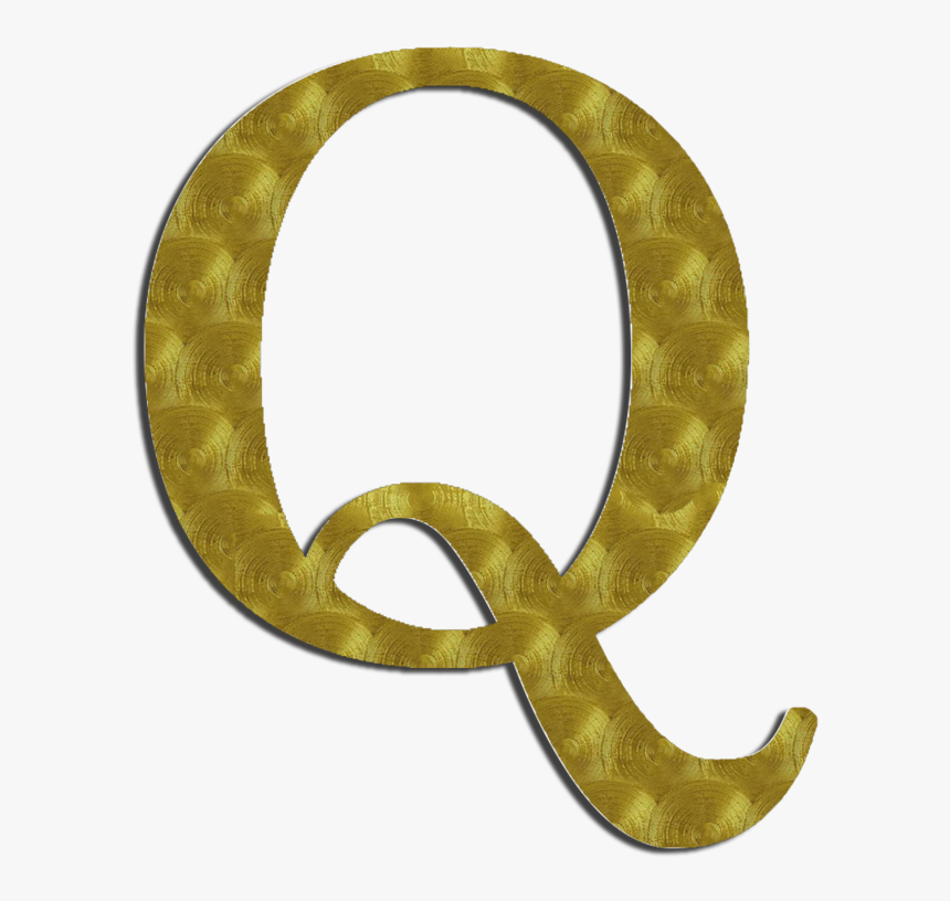 Gold Q Texture Foil - Queen Face Silhouette, HD Png Download