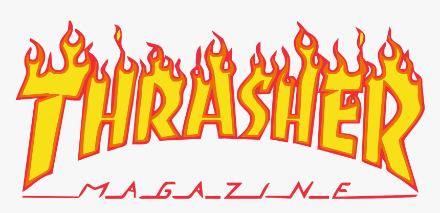 Back In Black - Thrasher Logo Png, Transparent Png