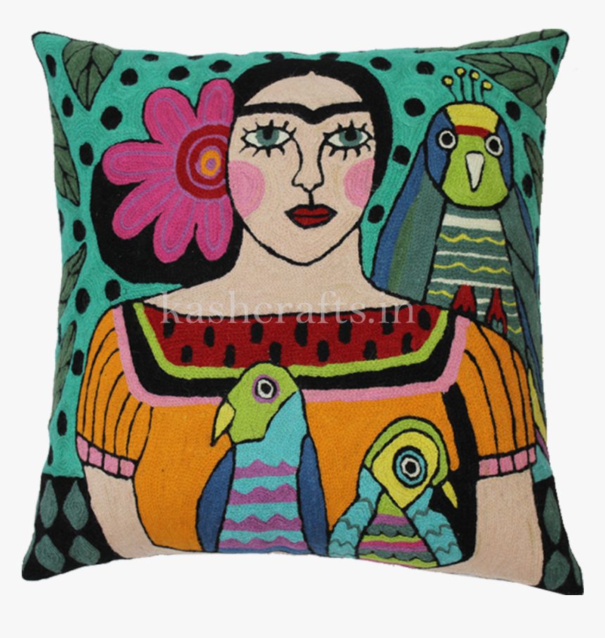 Frida Kahlo Cushion Cover - Frida Kahlo Cushion Covers, HD Png Download