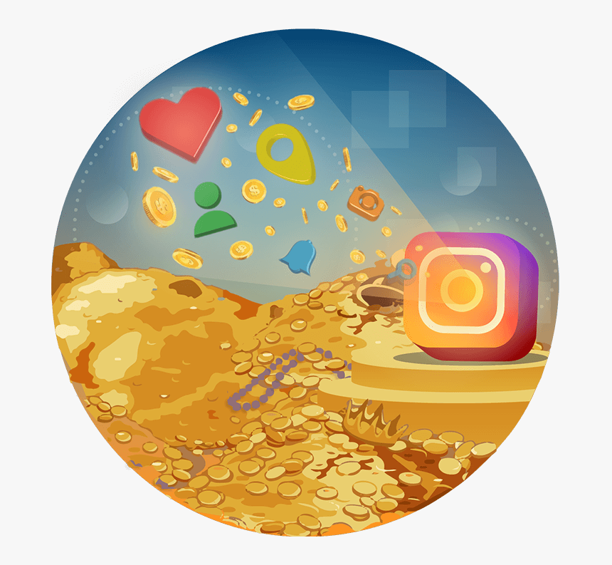 Instagram App Chest - Illustration, HD Png Download