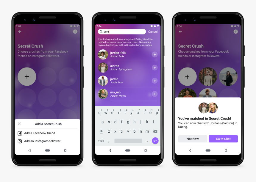 Facebook S Tinder-like Dating Feature Launches In The - Facebook Secret Crush, HD Png Download
