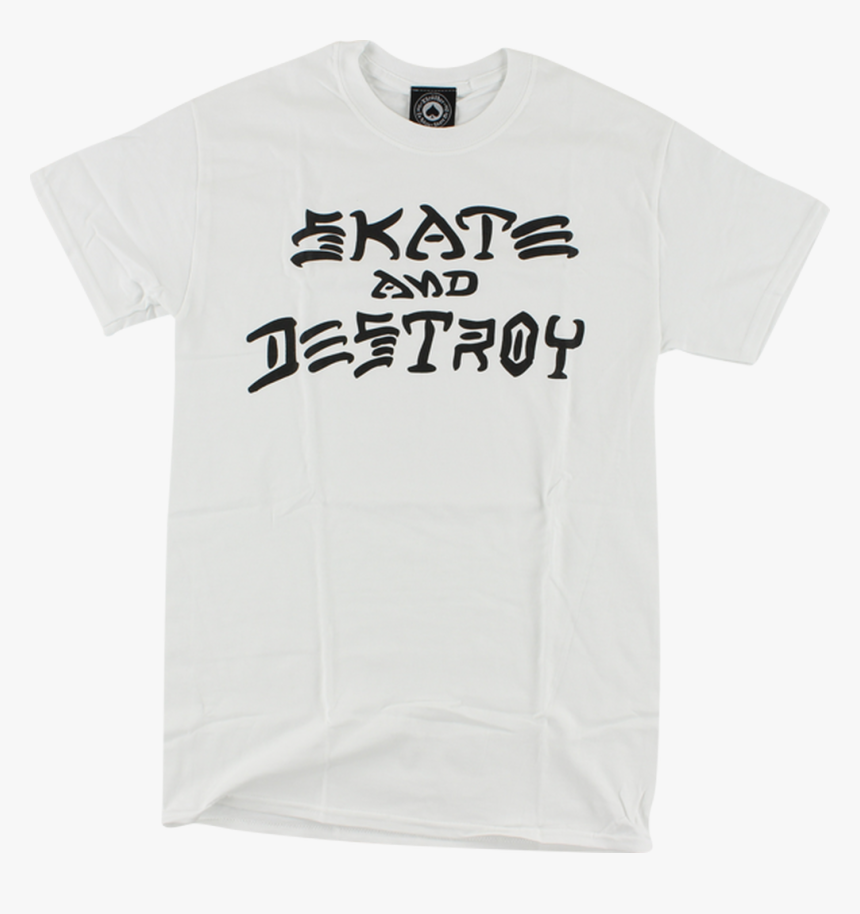 Thrasher Skate And Destroy T-shirt - Jessii Vee Symbol, HD Png Download