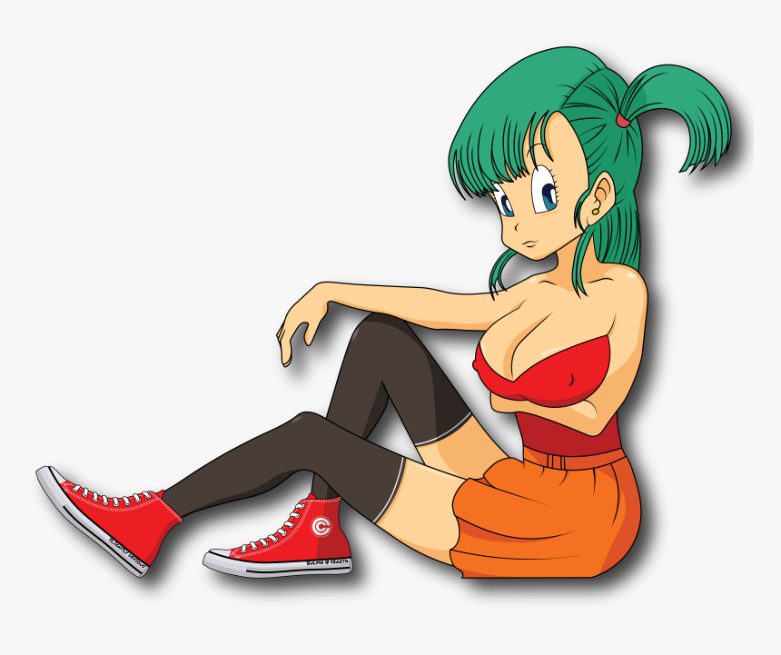Image Of Bulma Kisscut - Cartoon, HD Png Download