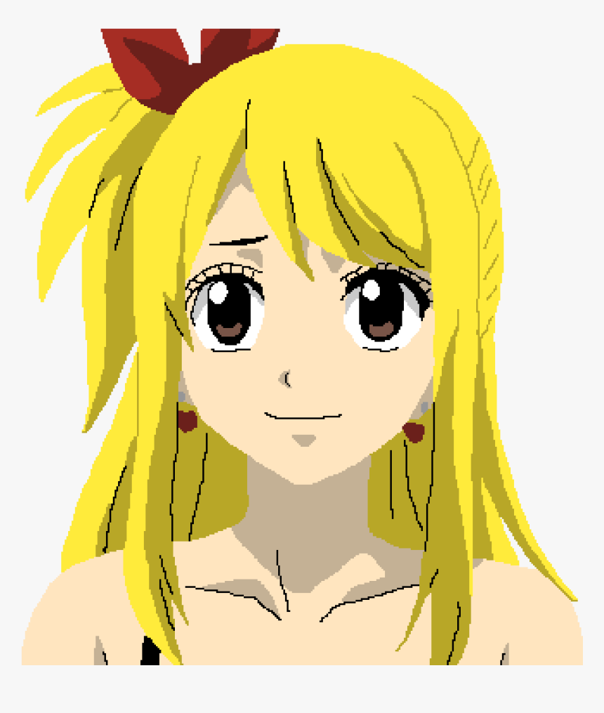 Pixel Art Natsu, HD Png Download