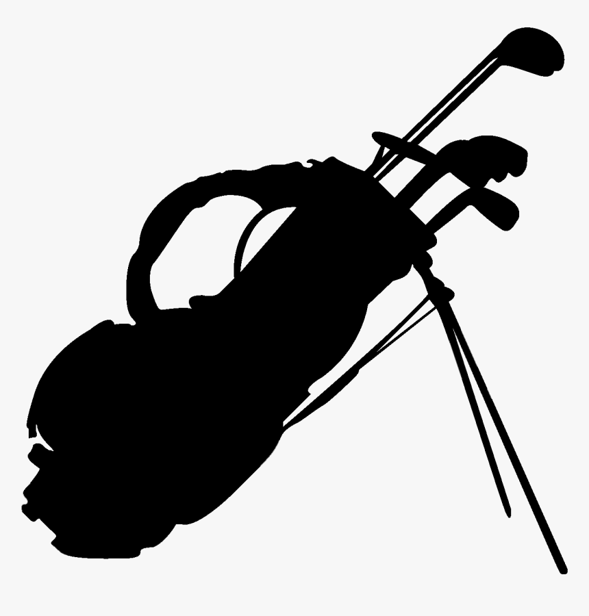 Golf Tees Quechua Travel Sporting Goods - Golf Bag Png Silhouette, Transparent Png