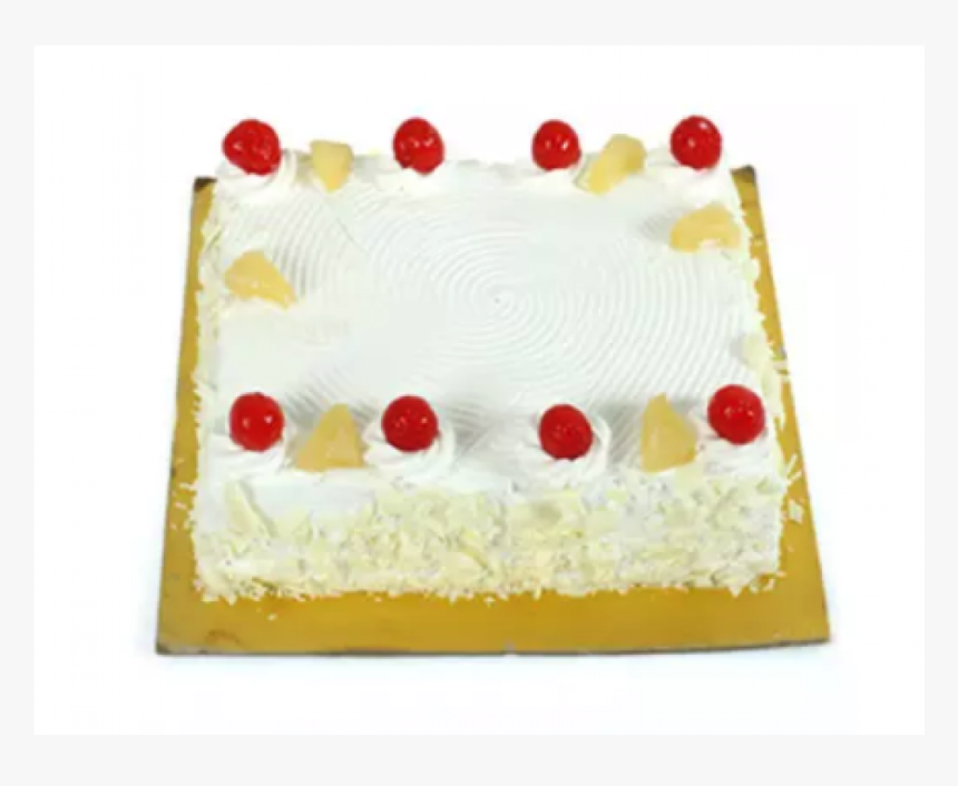 Pineapple Fresh Cream Cake - Pineapple Cake, HD Png Download