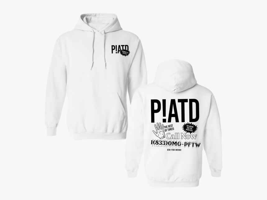 Transparent White Hoodie Png, Png Download