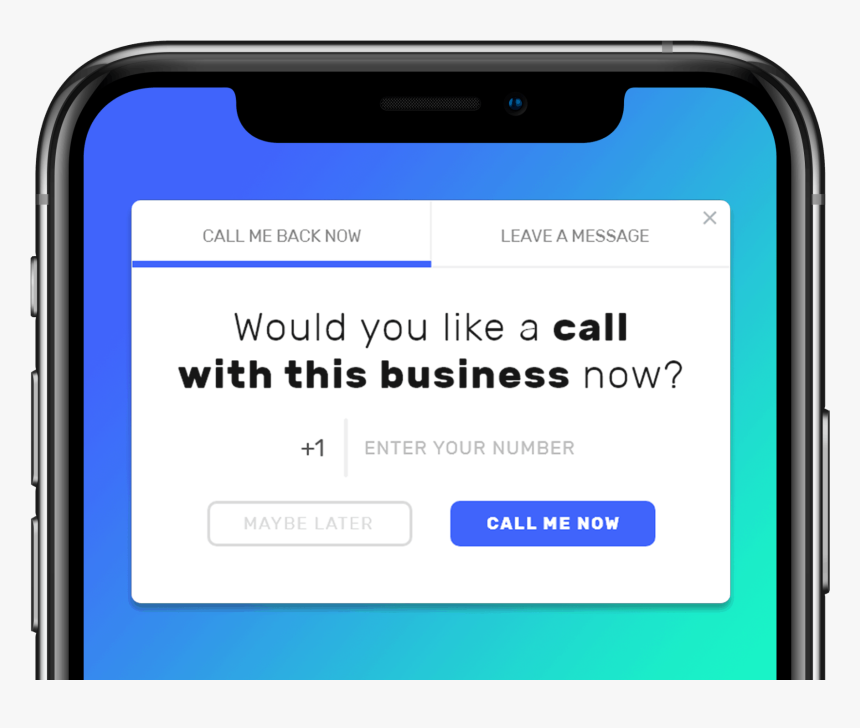 Novocall S Click To Call Widget - Click To Call On Mobile, HD Png Download