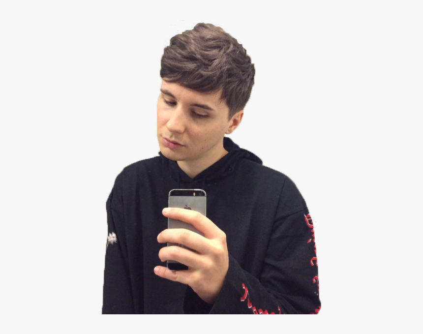 Transparent Dan Submitted By @smoldantrash Thank You - Daniel Howell Curly Hair, HD Png Download