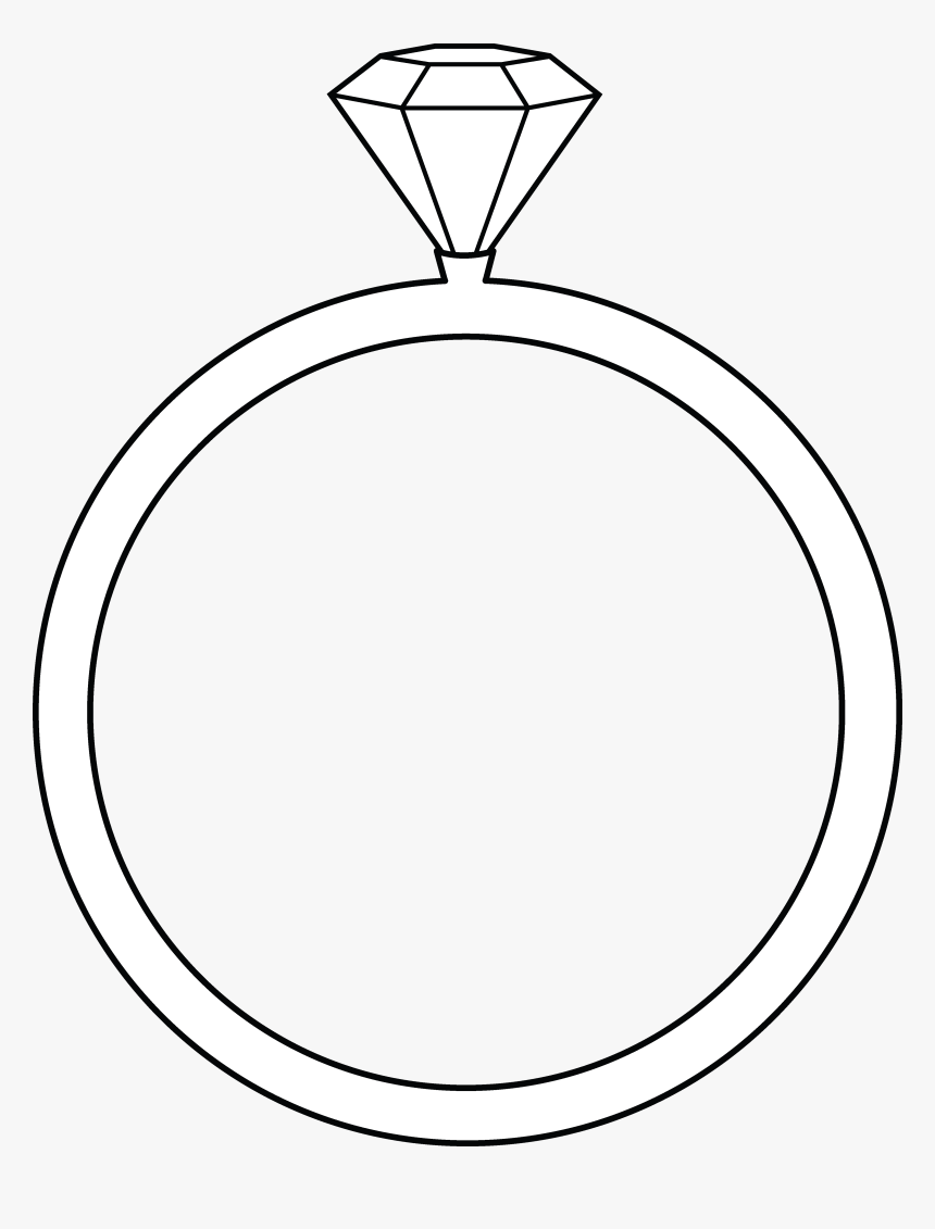 Wedding Ring Clipart Png - Bloom Ball Template Free, Transparent Png