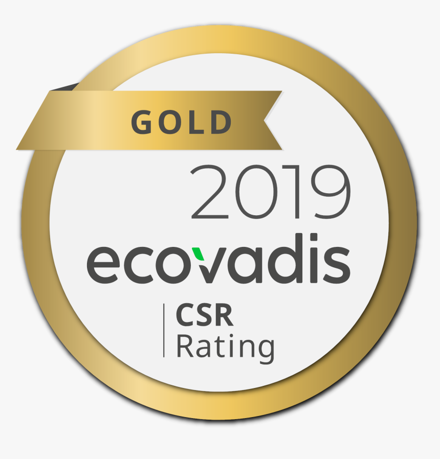 Ecovadis Gold 2019, HD Png Download