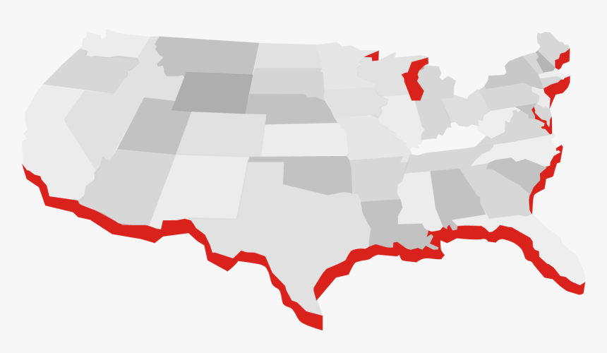 Remco Us Map - Graphic Design, HD Png Download