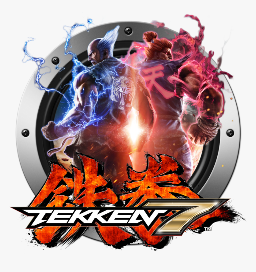 Tekken 7 Logo Png - Tekken 7 Akuma Vs Heihachi, Transparent Png