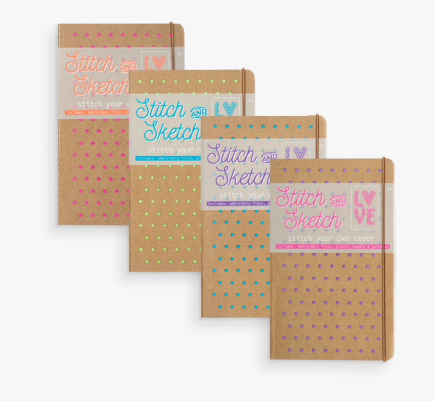 Stitch And Sketch Book, HD Png Download