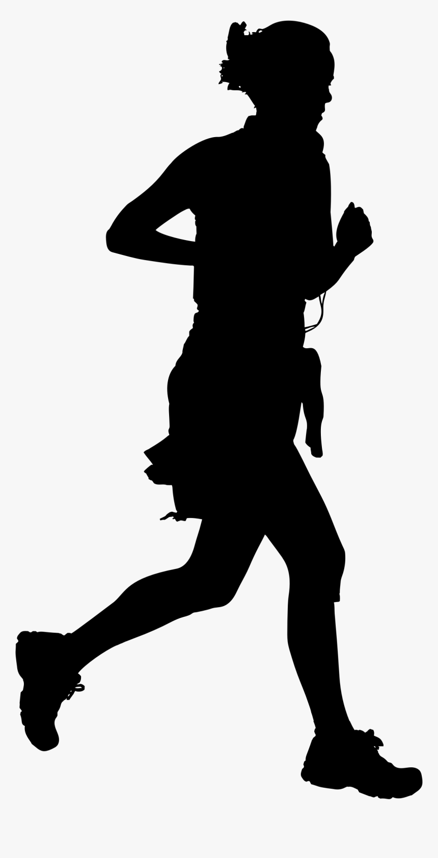Woman Silhouette Big Image, HD Png Download