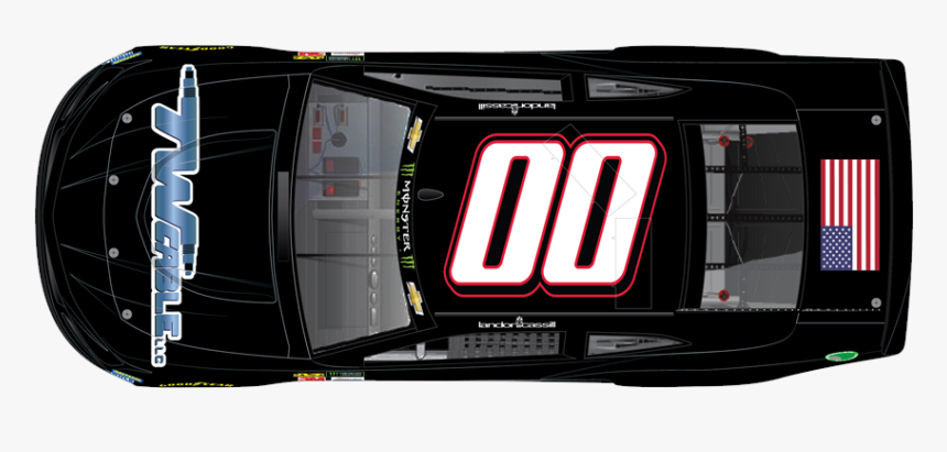 Side View - 2018 Landon Cassill Bristol Paint Schemes, HD Png Download