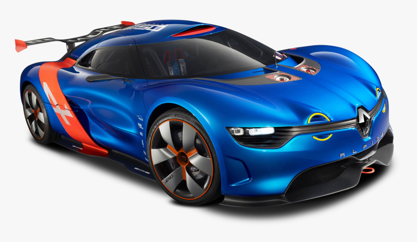 Blue Race Png Transparent - Renault Alpine Concept, Png Download