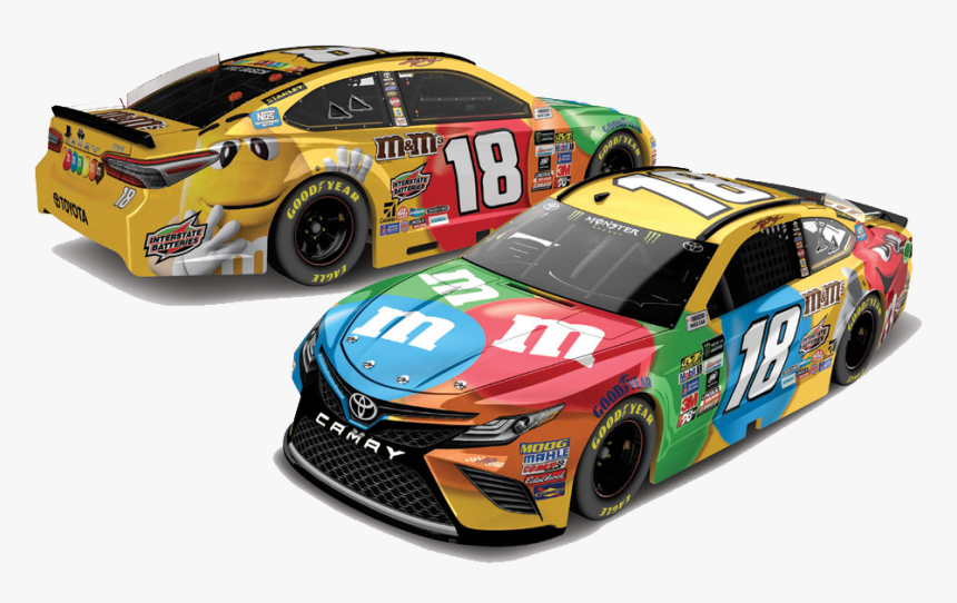 Kyle Busch Motorsports - Kyle Busch M&m Car, HD Png Download