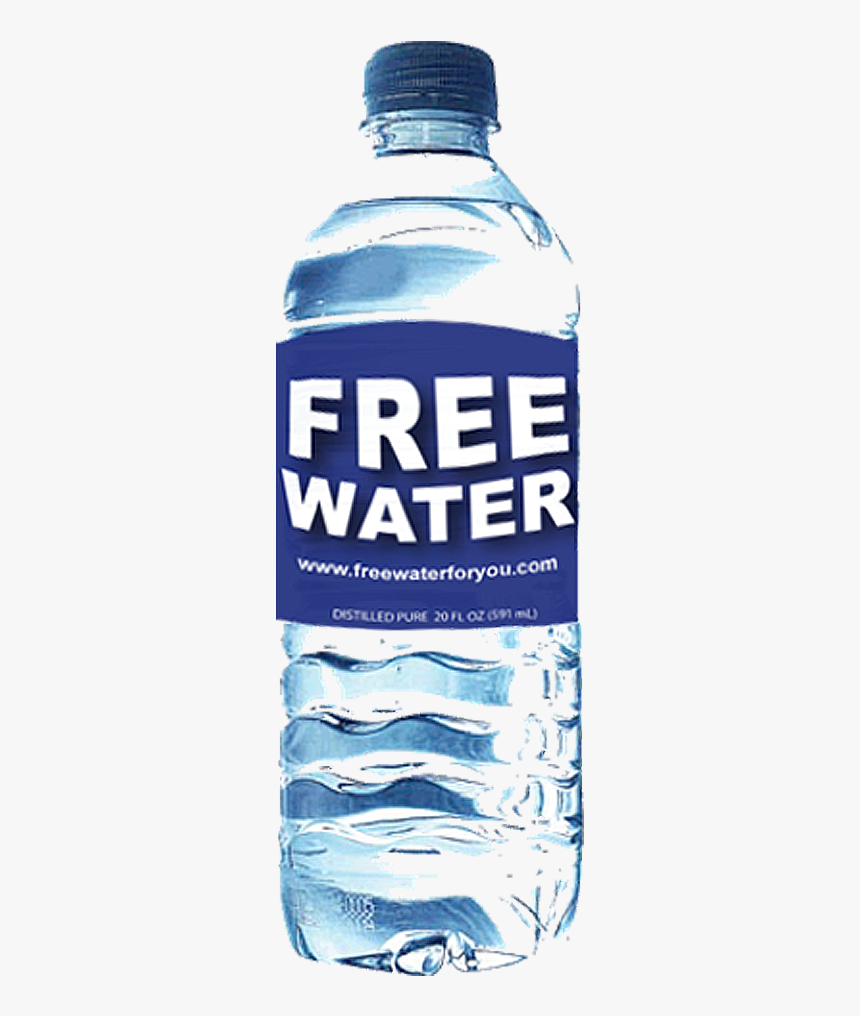 Plastic Bottle Upside Down, HD Png Download