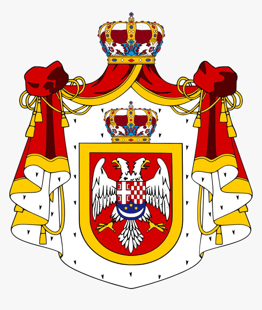 Coat Of Arms Of Prince Paul Of Yugoslavia - Karadjordjevic Coat Of Arms, HD Png Download