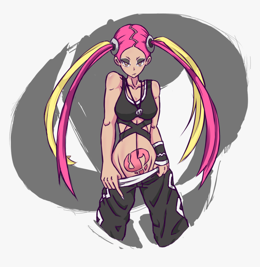 Pokémon Sun And Moon Ash Ketchum Pink Cartoon Purple - Team Skull Plumeria Tattoo, HD Png Download