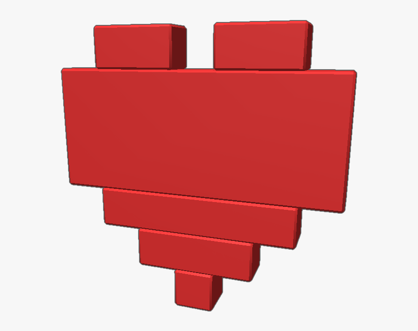An 8 Bit Zelda Heart From First Game Note Do Not Stare - Couch, HD Png Download