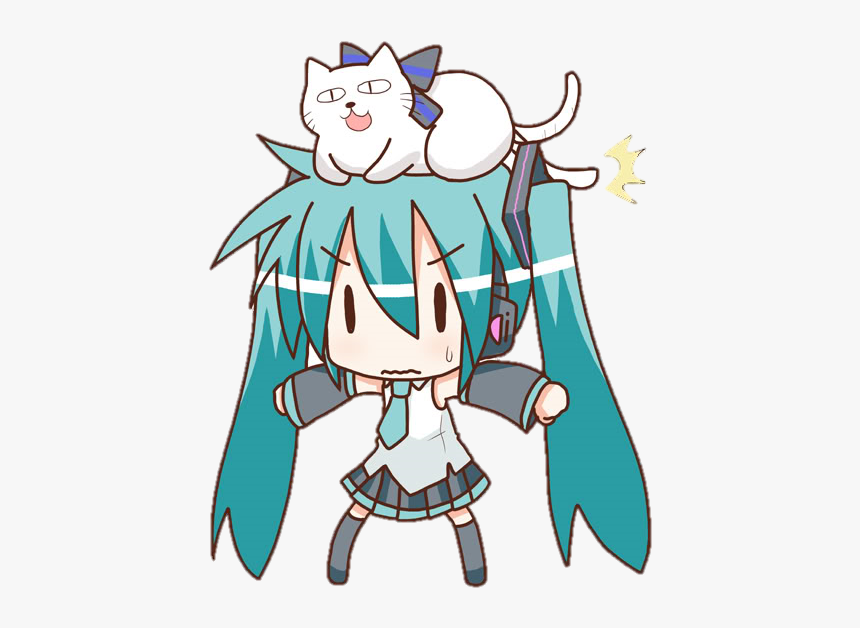 Neko Png - Neko Png - Chibi Miku, Transparent Png