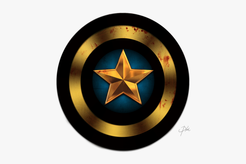 Captin America Logo Hd, HD Png Download