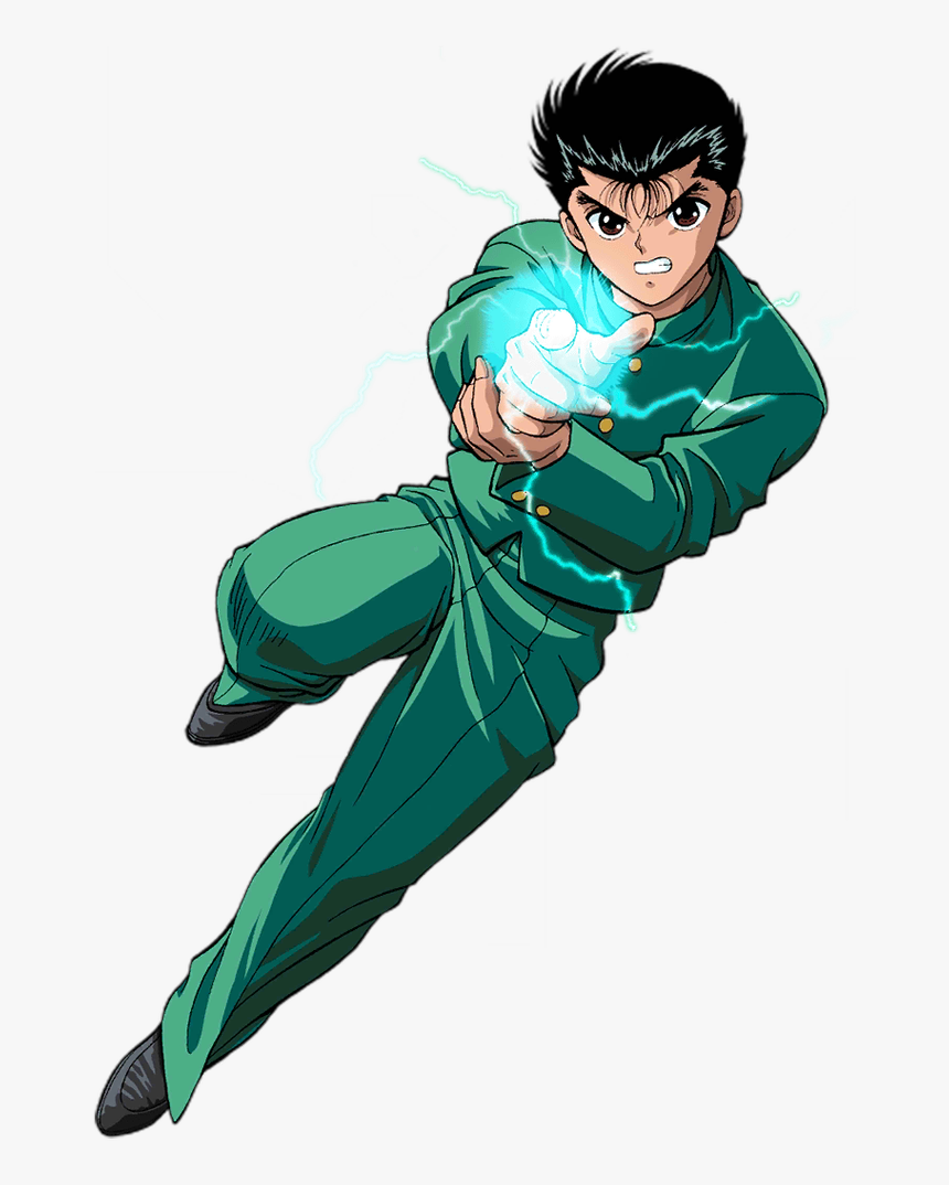 Yusuke Urameshi Spirit Detective By Bodskih Ddfrjme-pre - Monkey D Luffy Transparent Pre Timeskip, HD Png Download