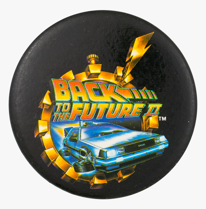 Back To The Future Ii Entertainment Button Museum - Back To The Future, HD Png Download