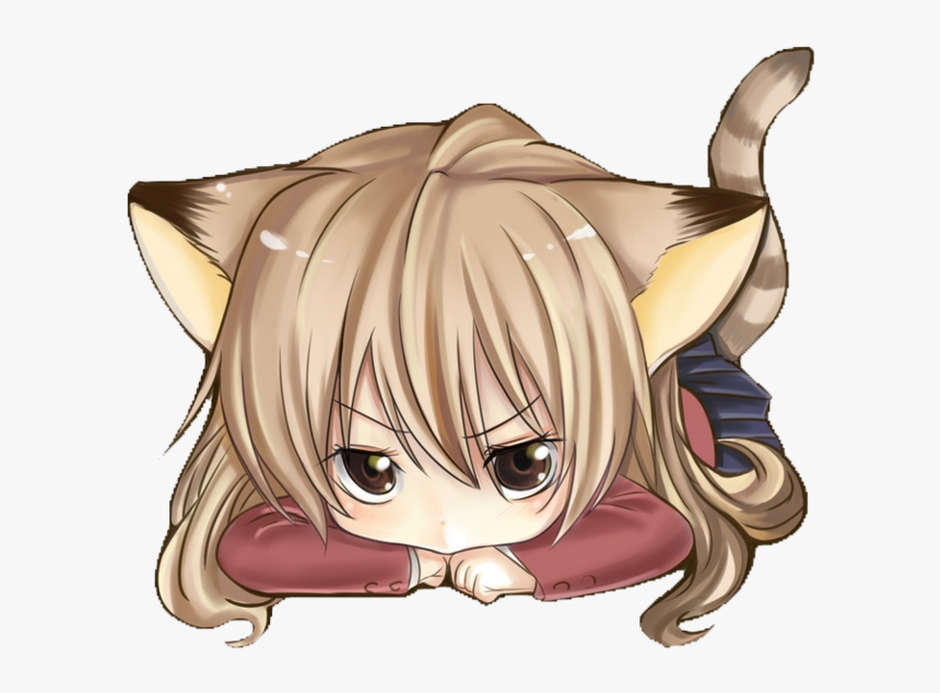 Taiga Aisaka Neko , Png Download - Taiga Aisaka Chibi Kawaii, Transparent Png