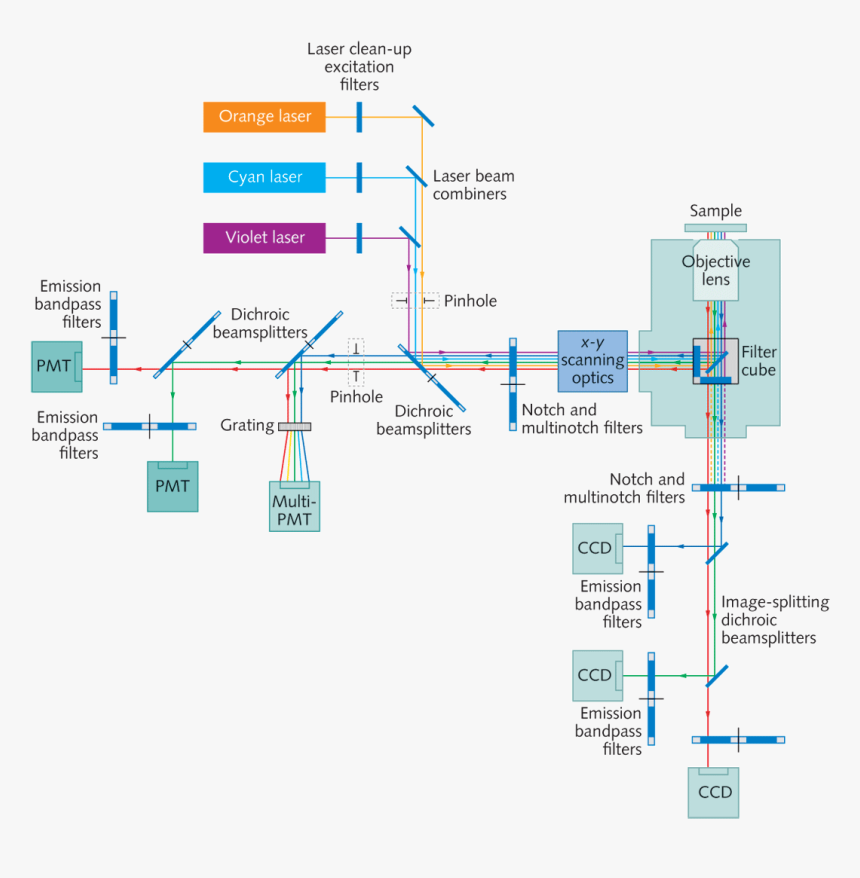 Transparent Blue Laser Png - Blok Diagram Laser Pro Yellow, Png Download