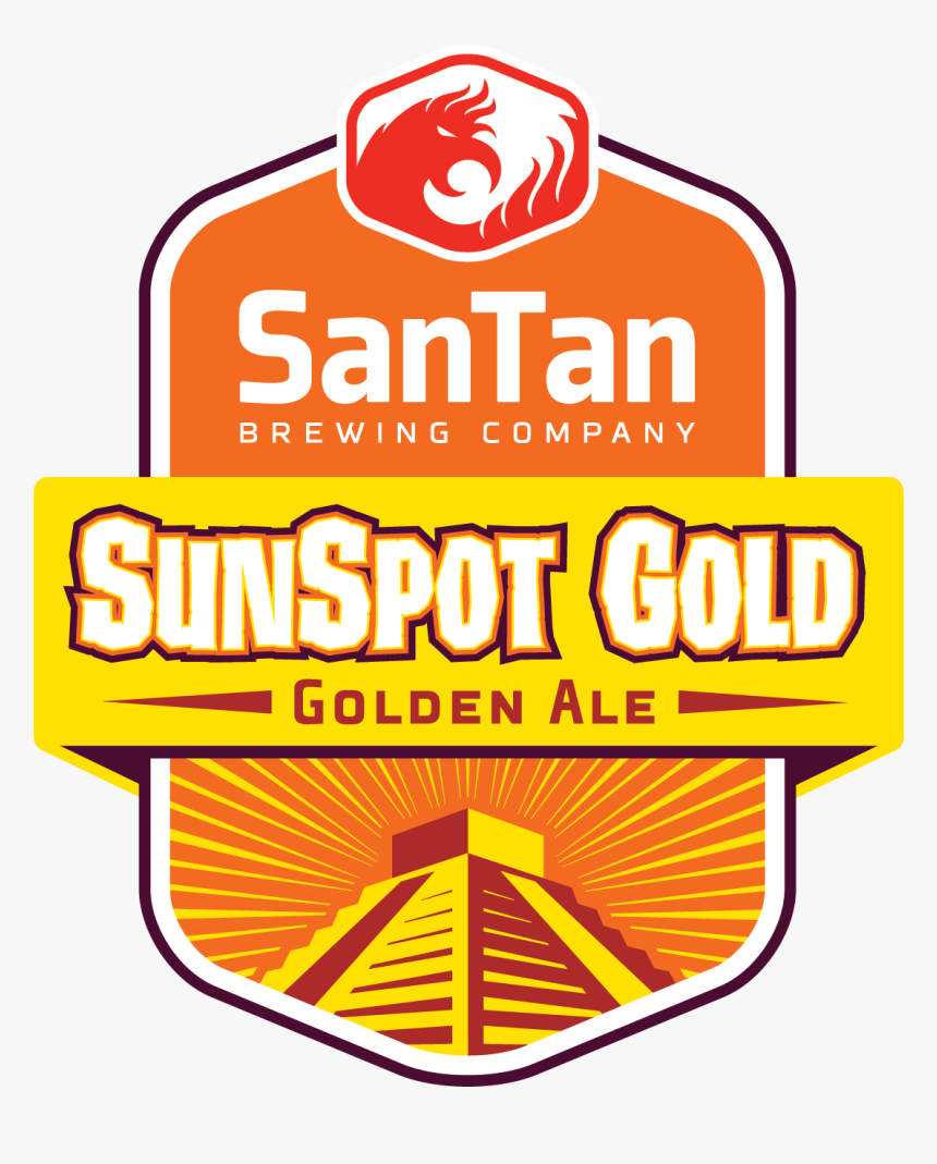 Sunspot Gold Shield - San Tan Brewery, HD Png Download