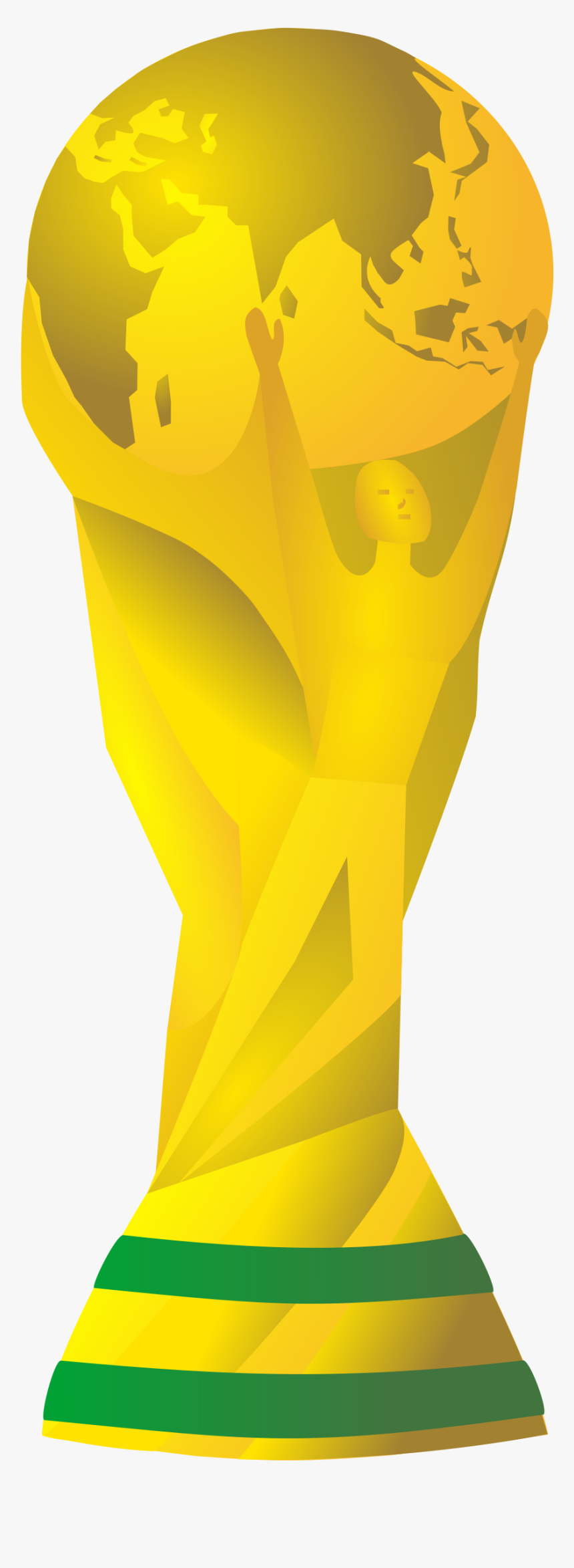 Drawn Trophy Lombardi Trophy - World Cup Trophy Clipart, HD Png Download