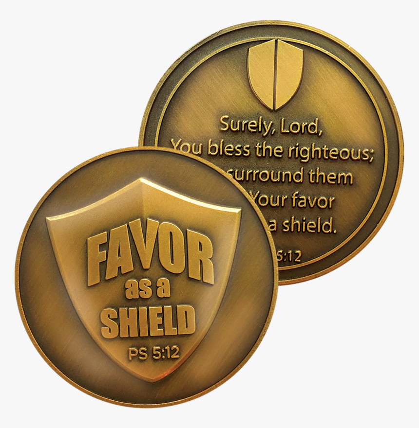 Antique Gold Plated Christian Challenge Coin, Favor - Circle, HD Png Download