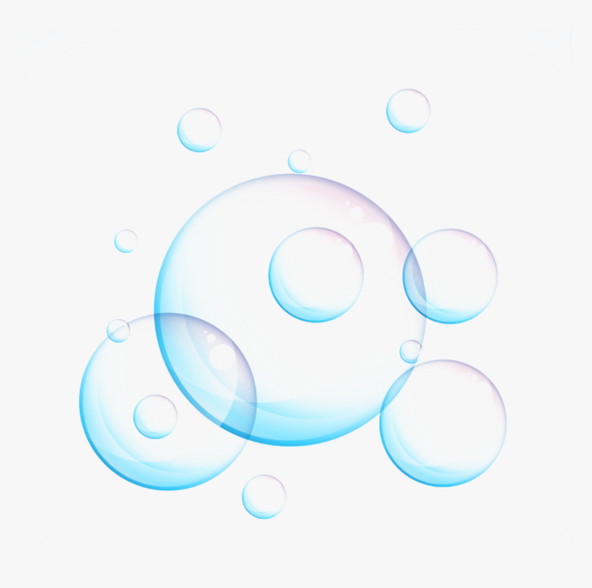 #mq #blue #bubble #bubbles #water - Circle, HD Png Download