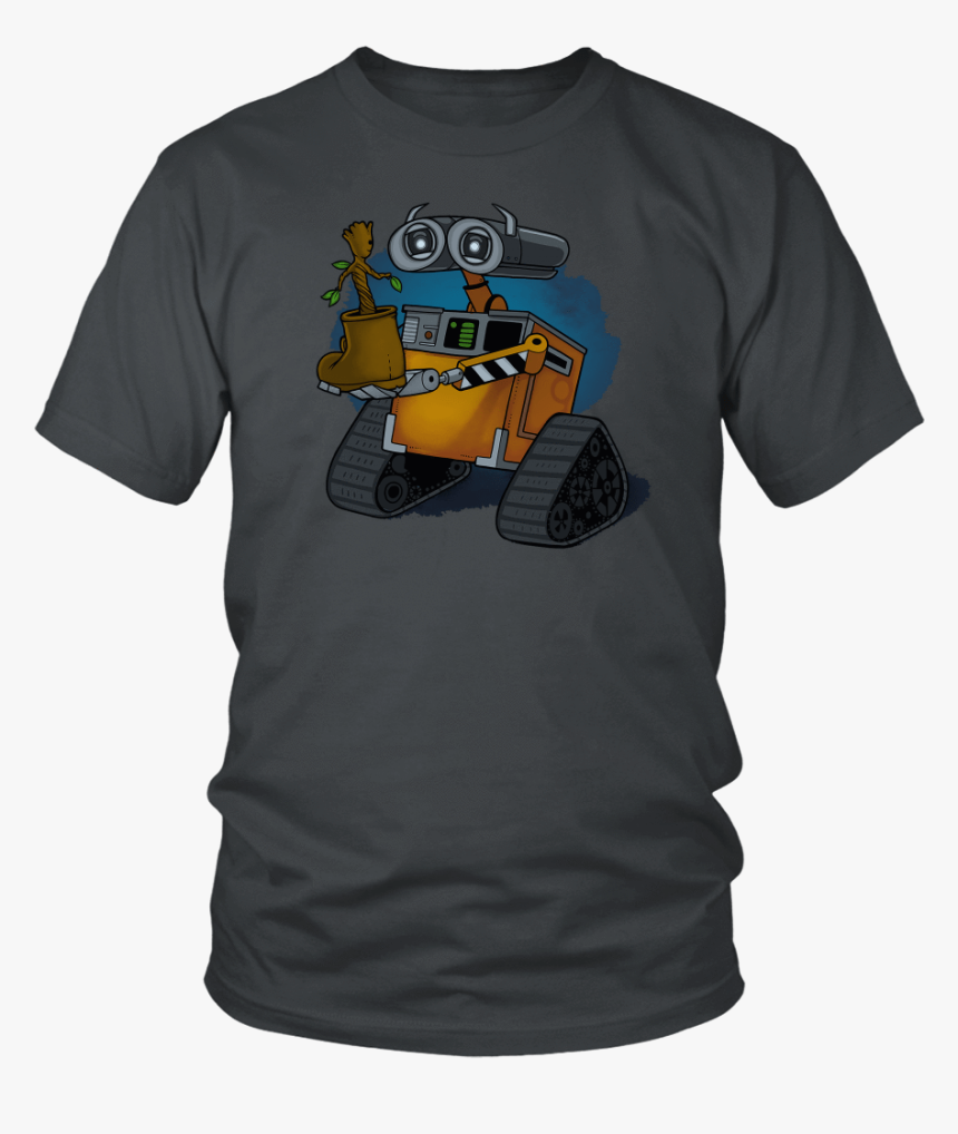 Wall-e Finds Groot - Larry Bernandez T Shirt, HD Png Download