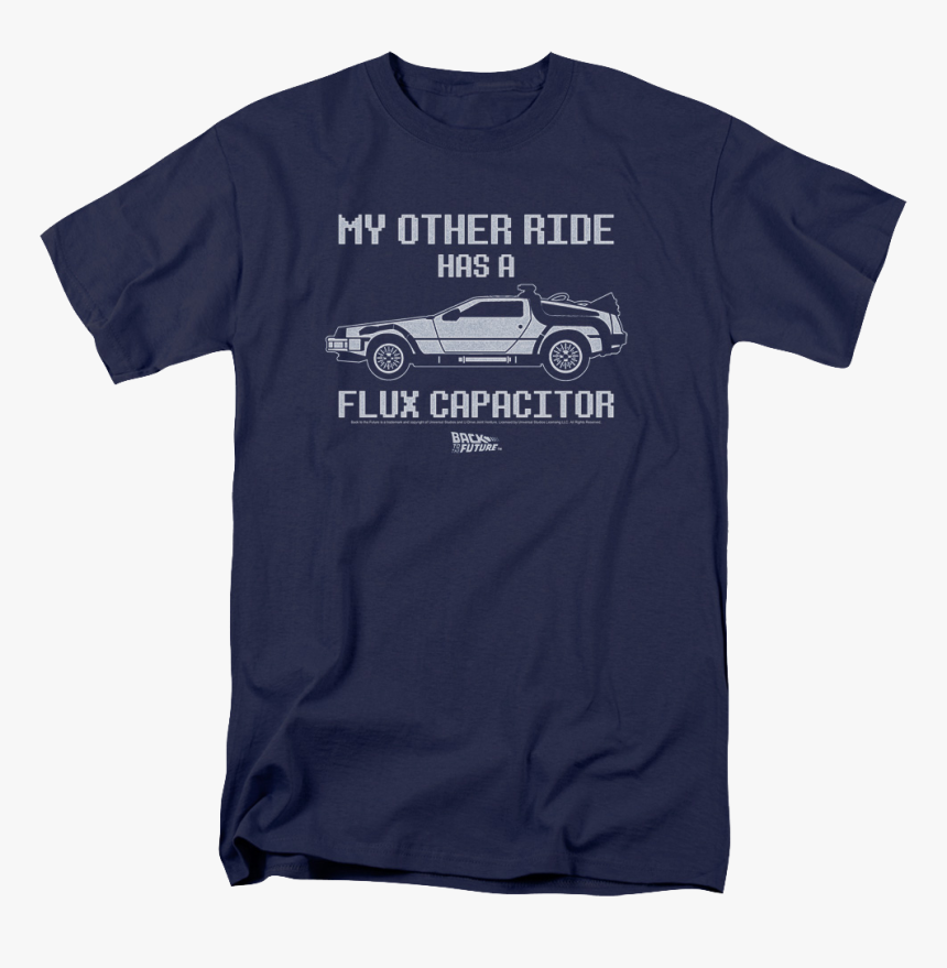 My Other Ride Back To The Future T-shirt - Tee Shirt Battlestar Galactica, HD Png Download