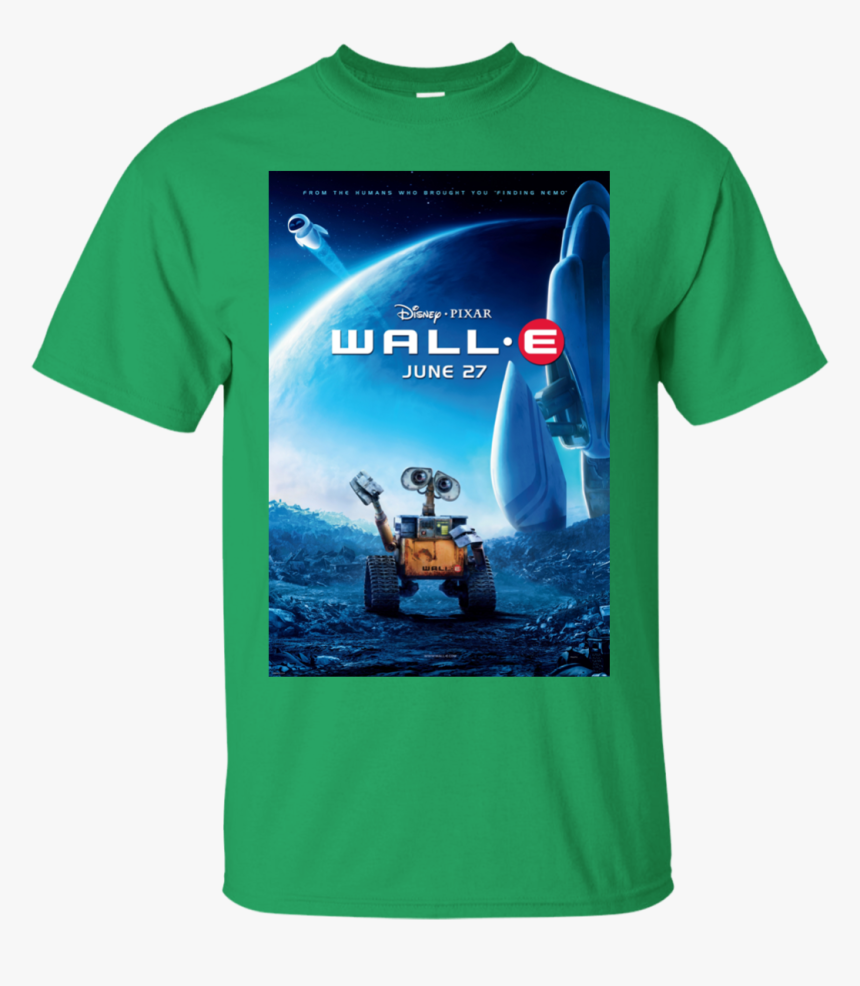 Wall E Movie Poster T-shirt, HD Png Download