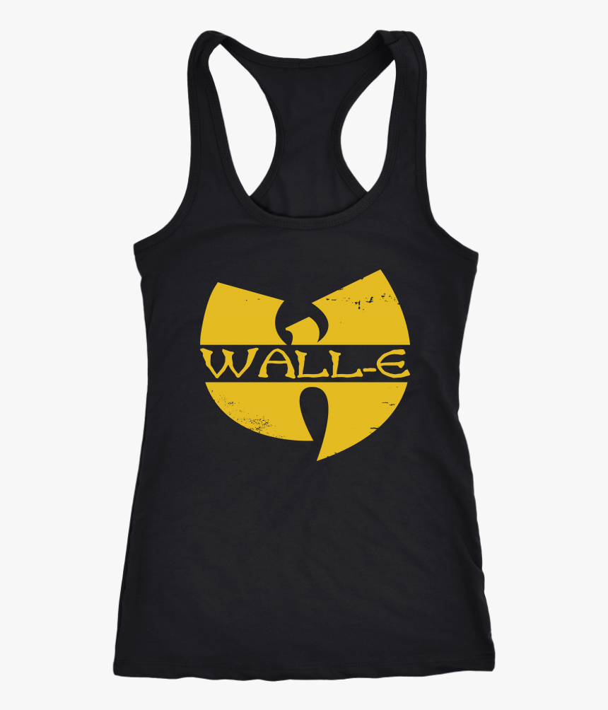 Wu Tang Clan Inspired Wall E Womens Tank - Muscles Installing Unicorn Women, HD Png Download