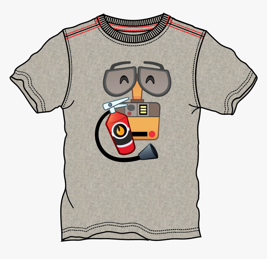 Wall E Tshirt, HD Png Download
