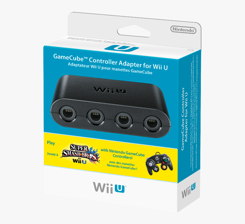 Gamecube Controller Adapter For Wii U, HD Png Download