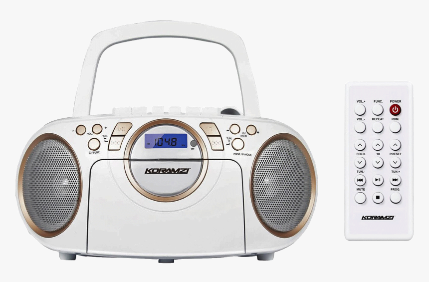 Cd Cassette Recorder Remote Player, HD Png Download