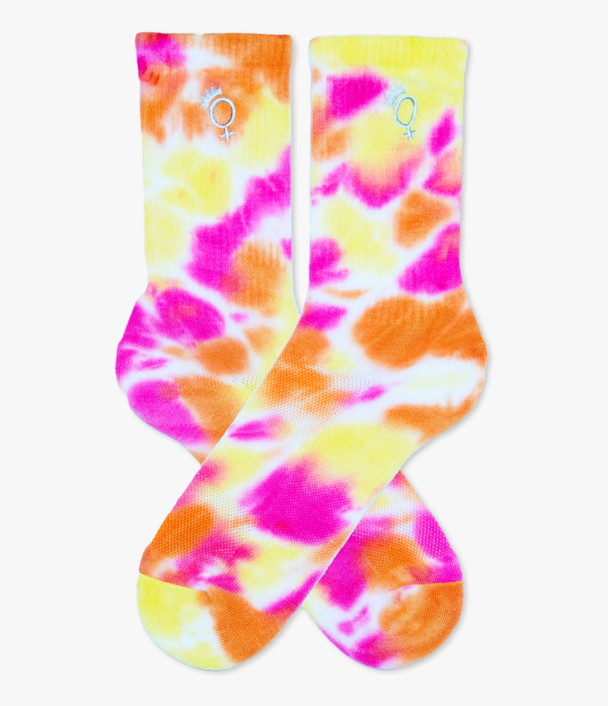 Women S Tie Dye Athletic Socks - Sock, HD Png Download