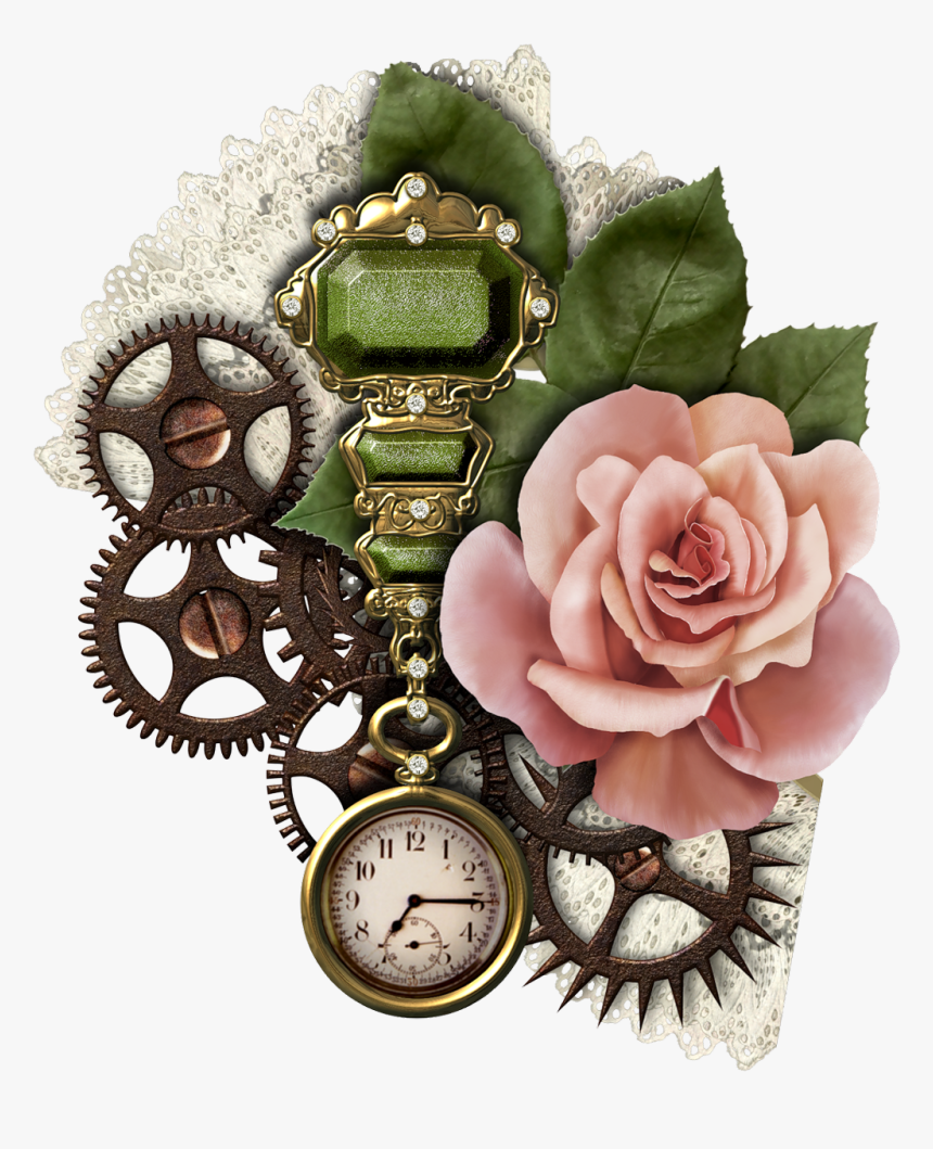 #steampunk #gears #flowers - National Memorial Arch, HD Png Download