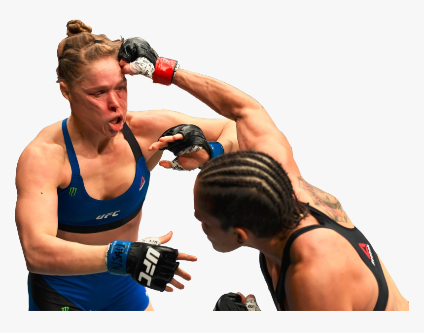 Ronda Rousey Getting Punched In The Face - Ronda Rousey Ufc Ko, HD Png Download