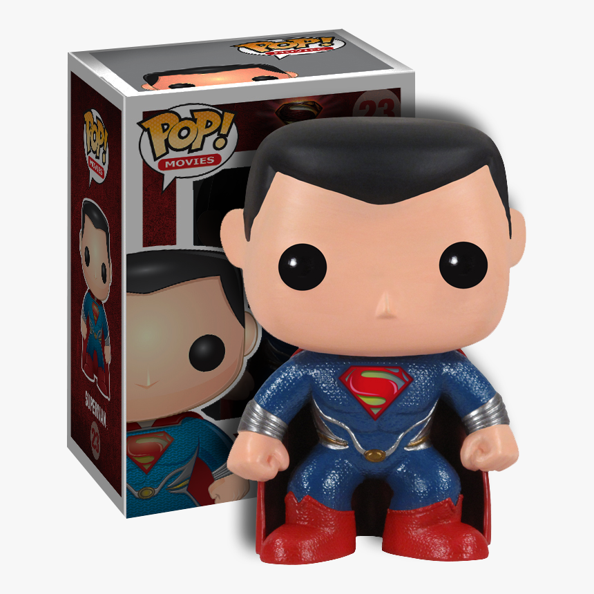 Transparent Man Of Steel Png - Funko Superman, Png Download