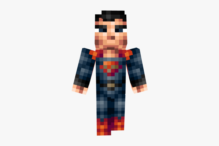 Minecraft Superman Man Of Steel Skin, HD Png Download